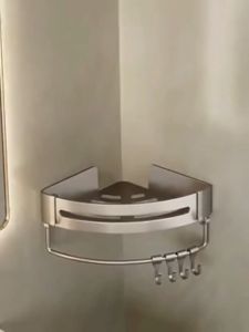 BEAUTYMASS Space Aluminum Bathroom Rack Bathroom Shelf Organizer Storage Rack Bathroom Accessories