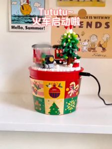 Wise Hawk Christmas Gift Humidifier Home Decoration Block 2868 / 2869 Building Brick Toy 圣诞加湿器积木家里摆设 **READY STOCK**