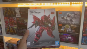 Mô Hình Lắp Ráp Bandai SD Gundam EX-Standard Sinanju Chính Hãng