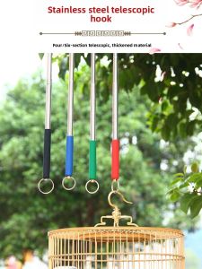 Outdoor Expandable Bird Cage Hooks Metal Bird Accessories Red Sonobetta Hanging Hooks for Bird Cages Pet Supplies