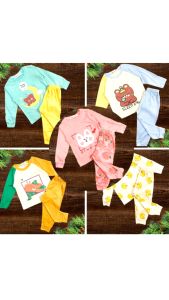 Bộ Quần Áo Dài Tay Minky Mom Thun Lạnh Thoáng Mát Thiết Kế Raglan Hoạ Tiết Cho Trẻ 0-5 Tuổi TD-IN27