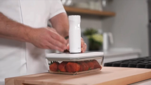 Zwilling Fresh & Save Vacuum Glass Containers  Airtight Heat-resist Starter Kit thermomix meal prep