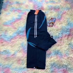 กางเกงผ้าร่ม แถบสีขายาว กางเกงขายาวผ้าร่ม เนื้อดีแถบสีสดใส