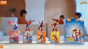 【Blind Box】74801-74804 Original Blokees Spidey And His Amazing Friends Figures Model Kits 布鲁可蜘蛛侠模型积木 *READY STOCK*