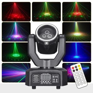 Đèn Sân Khấu LED Đa Năng Siêu Nhỏ 20W 3 Trong 1 Với Điều Khiển Từ Xa Hiệu Ứng Laser Tương Thích DMX512 Dành Cho DJ Di Động Vũ Trường Karaoke Tiệc Tùng
