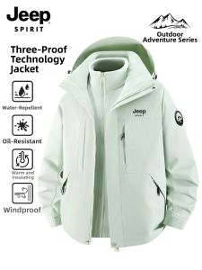 JEEP SPIRIT | Waterproof Windproof Three-in-One Jacket