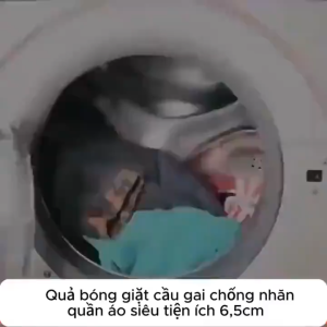 Bóng giặt đồ chống rối quần áo tiện dụng bóng gai sinh học silicon giặt đồ đa năng - GD963-BANHGIAT