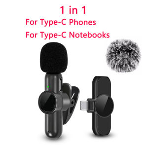 Lavalier Wireless Microphone Lapel Buttonhole Professional Dual Mic Tie Mini For iPhone Android Mobile Phone Cell PC Micro Kit