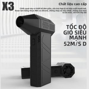 Máy Thổi Bụi Cầm Tay Không Chổi Than 130000 Vòng/phút Công Suất Cao Tốc Độ Biến Thiên Dùng Cho Vệ Sinh Nhà Cửa Và Làm Việc DIY