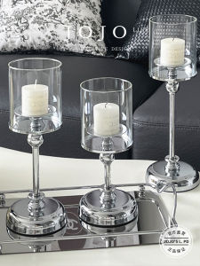 Elegant European Style Metal Iron Art Candelabra Display Piece for Dining Table Decor JOJOS L. PD.MaTing