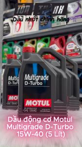 [HÀNG CHÍNH HÃNG MOTUL] Dầu Nhớt ô tô máy dầu cao cấp Motul Multipower D-Turbo 15W40 CI-4 (5L)