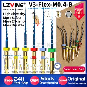 Dental Heat Activated Blue Flexible Endo Niti Files Canal Root Treatment Rotary E-Flex Dentist Tools Endodontic File Equipment
