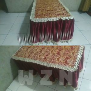 Taplak Alas Meja Tamu Motif Chenille II
