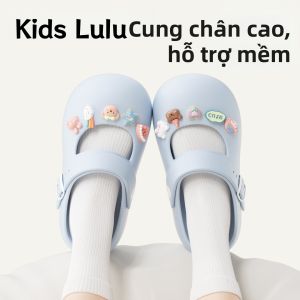 Dép Sandal Mũi Nhọn Kiểu Mary Jane Thoáng Khí