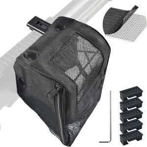 Brass Catcher Heat Resistant Steel Mesh Thickened Nylon Shell Catcher Net with 5 Pic Rail Fixers Mountable Quick