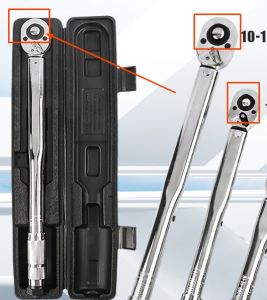 PHP 1/2\\\" & 1/4\\\" DR. Micrometer Adjustable Torque Wrench Set: Hot Sale and Reliable Tool