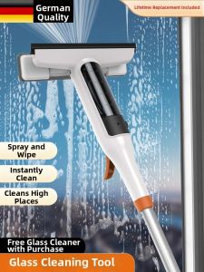 Double-Sided High-Rise Window Cleaning Tool