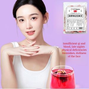 【24-hour Delivery】[Fearless Of Staying Up Late] Mulberry Goji Berry And Rose Tea/Red Dates And Wolfberry Nourishtea/Qi-Replenishing And Blood-Warming Tea 桑葚枸杞玫瑰茶