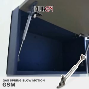HUBEN GSM-80 GAS SPRING SLOW MOTION 12 INCHI X 80 NEWTON - HIDROLIK JOK MOTOR PINTU KABINET LEMARI
