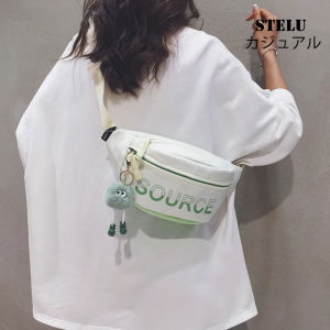 Fashionable Versatile Womens Sports Travel Waist Bag Crossbody Bag Stylish 2025 New Leisure Outing Tourist Bag