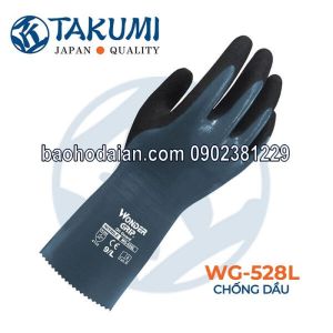 Găng tay chống dầu Wonder Grip WG-528L phủ nitrile