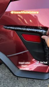 TCS PERODUA BEZZA 2019-2024 REAR BUMPER REFLECTOR FRAME COVER ACCESSORIES