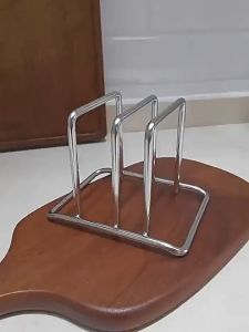 304 stainless steel cutting board holder kitchen countertop utensil cabinet pot cover cutting board holder