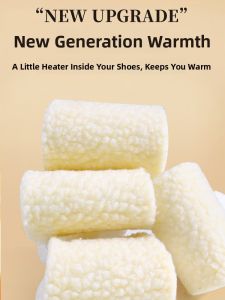 Warm Absorbent Anti-odor Fleece Insoles for Women