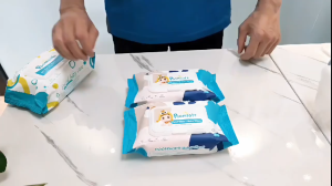 POOMSOFT Non Alcohol Small Baby Wet Wipes/Wet Tissue (80 Pcs/Pack)