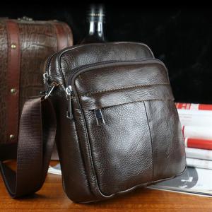 Túi Đeo Chéo Da Nam Bền Chống Thấm Nước Thể Thao Thường Ngày Túi Đeo Vai Đơn Bằng Da Bò Túi Đựng Đồ Dùng Cá Nhân