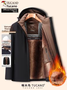 TUCANO | Detachable Lining Warm Thick Coat for Elderly Men
