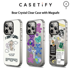 🔥เคสของแท้คริสตัลหมีใส [ไม่เหลือง] พร้อมด้วย Magsafe สำหรับ iPhone 15 Pro Max/ iPhone 14 Pro Max/ iPhone 13 Pro Max เคสโทรศัพท์ฝาครอบป้องกัน