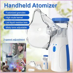 Atomizer Compact Size Low Noise Handheld Nebulizer Easy Treatment Convenience Operated