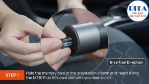 Camera hành trình 70Mai M310 Plus 3K - Bản Quốc Tế - Hàng Chính Hãng 70Mai Vietnam - Bảo Hành 1 Năm
