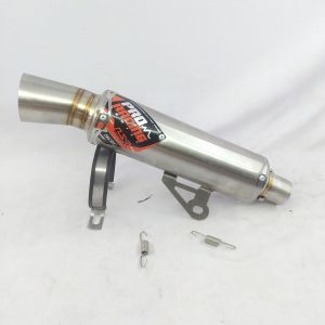 Silencer Knalpot Corong Drag Pro Racing Samlong Sunmori Stainless Inlet 38mm dan 50mm Knalpot Silincer Only (ORIGINAL)