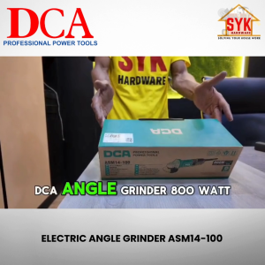 SYK DCA ASM14-100 4 Inch (100mm) Electric Angle Grinder Wood Metal Cutting Machine Mesin Gerinda Tangan Elektrik