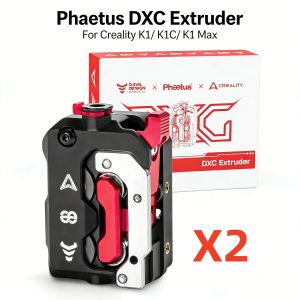 Phaetus DXC Extruder Helical Gears Dual-drive System Extrusion Mechanism Kit For Creality K1 K1C K1 Max 3D Printer Upgrade