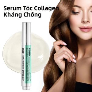 15ml Collagen Intense Hair Serum Dành Cho Nữ Nuôi Dưỡng Sửa Chữa Tóc Khô Xơ Rối Tinh Chất Cá Hồi Tăng Cường Sức Mạnh Cho Chân Tóc Tinh Chất Tóc