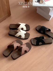 XIXITIAO | Slip-resistant Leisure Woven Wedge Sandals