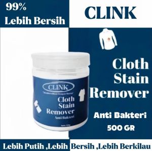 CLINK BAJU 500 GRM Pembersih Noda/ Jamur Pakaian / Penghilang noda/
