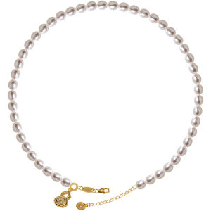 NANZHUGONG | Simple and Versatile Mothers Gift Necklace Freshwater Pearl 925 Sterling Silver