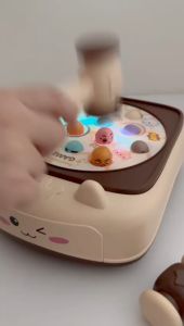 Toy - Dun Dun Whack-a-Mole 🌟Cool Light 🌟Music Gift for Children Ages 3+ (GMK55371)