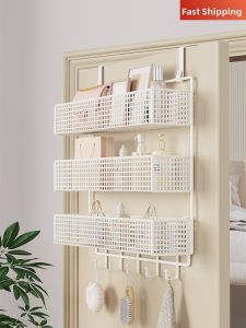 QINQI | Non-drilling Wall-mounted Multi-level Over-the-Door Hook Rack