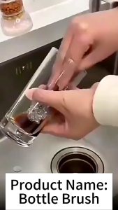 SIKAT BOTOL SILIKON GAGANG PANJANG & Pembersih Kaleng