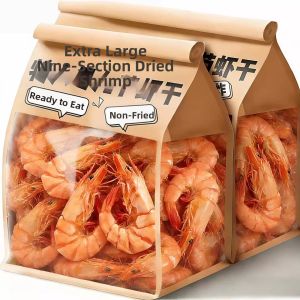 GUOSHENGJING | dried food Ready-to-Eat Large Dried Shrimp Extra Large