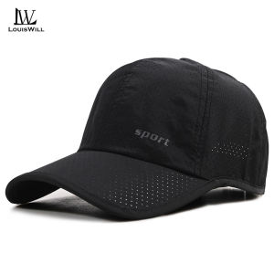 LouisWill Baseball Cap Men’s Summer Baseball Cap Outdoor Ultra-thin Sun Hat Breathable Baseball Cap Quick Dry Baseball Cap Fashion Sun Protection Hat Adjustable Hat Outdoor Sports Workout