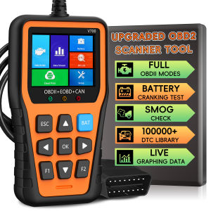 OBD2 Scanner Diagnostic Tool Vehicle Check Engine Code Readers with Reset & I/M Readiness Car OBDII/EOBD Diagnostic Scan Tool