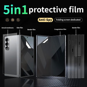 Anti Spy Privacy Soft Hydrogel Film Flexible For Samsung Galaxy Z Fold 3 4 5 6 7 8 5G Z Fold3 Z Fold4 Z Fold5 Z Fold6 Z Fold7 Z Fold8 Ultra Soft Fold Screen Protector Accessories