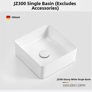 Slim Small Household Ceramic Wash Basin