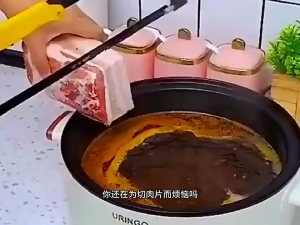 Kitchen Stainless Steel Meat Slicer Machine Frozen Meat Slicer Cutter Thinly Sliced ​​Shredded Pork Tool